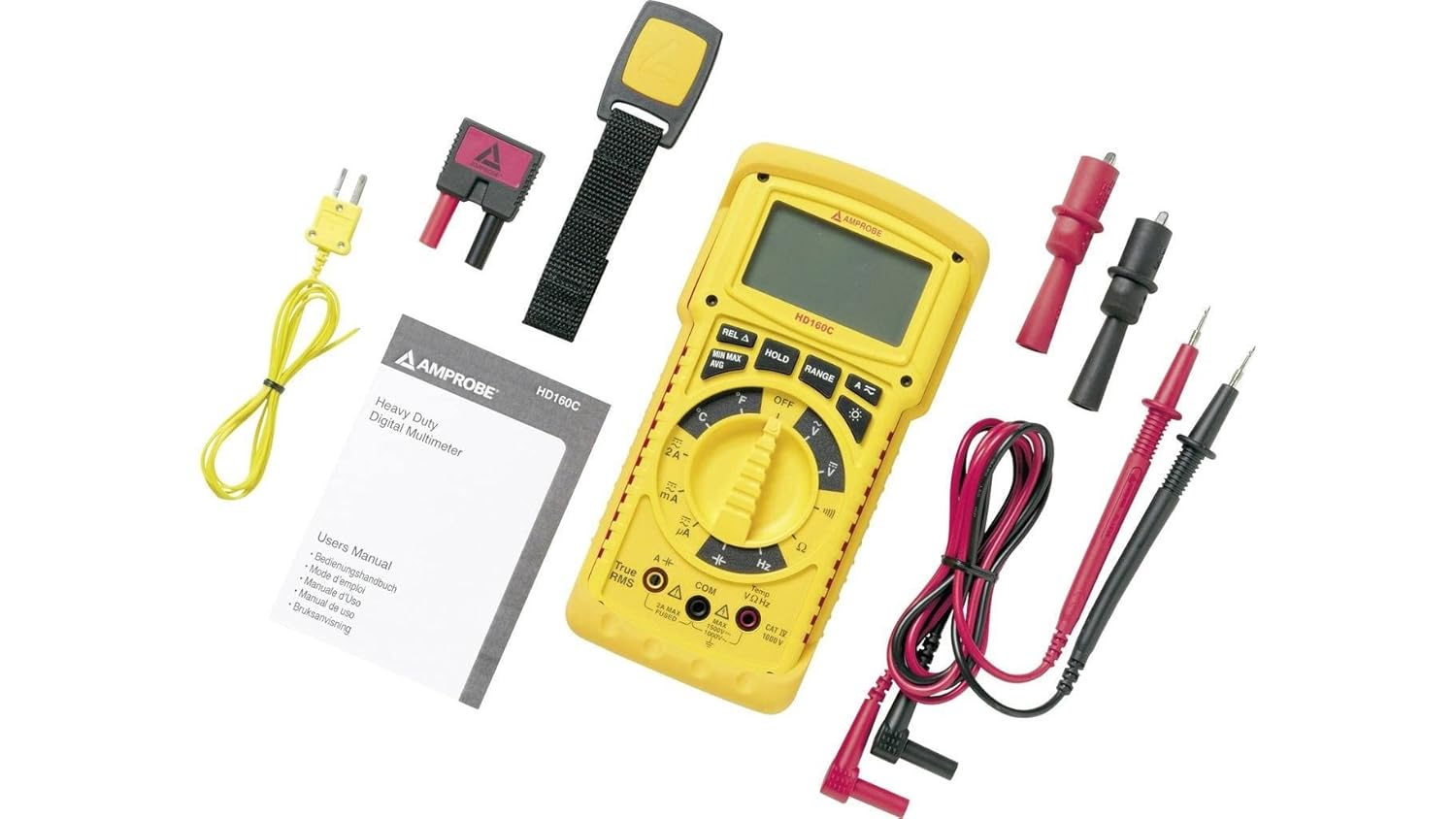 AMPROBE AMPROBE HD160C IP67 Heavy Duty Multimeter