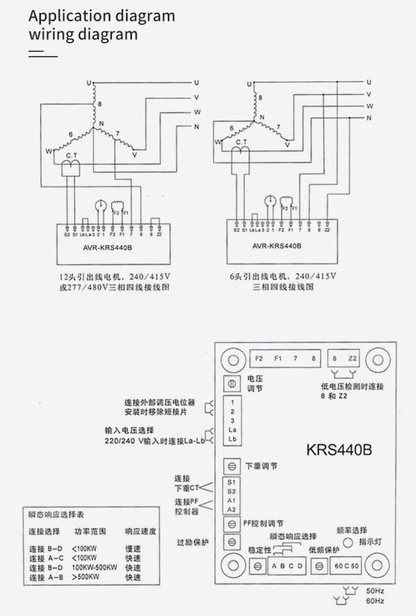 Apexon KRS440B AUTOMATIC VOLTAGE REGULATOR (2 Pieces)
