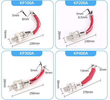 Apexon Thyristor control tube Thyristor control tube :  KP50A 200-2000V (10 Pieces)