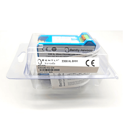 Bently Nevada Bently Nevada 330180-51-CN 3300 XL Proximitor Sensor, 5.0 m System Length, DIN Mount, ATEX/IECEx/NEPSI Certified