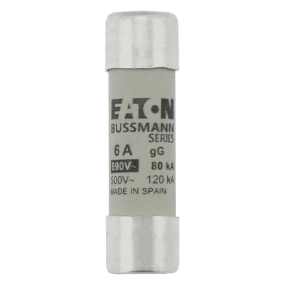 Bro-Electric Eaton 40A 500V gG Fuses - C14G40, C14G4, C14G6, C14G8, C14G10, C14G12, C14G16, C14G20, C14G25, C14G32 - Time-Delay Protection for Electrical Circuits