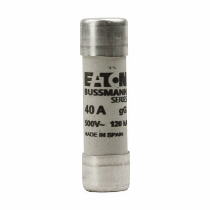 Bro-Electric Eaton 40A 500V gG Fuses - C14G40, C14G4, C14G6, C14G8, C14G10, C14G12, C14G16, C14G20, C14G25, C14G32 - Time-Delay Protection for Electrical Circuits