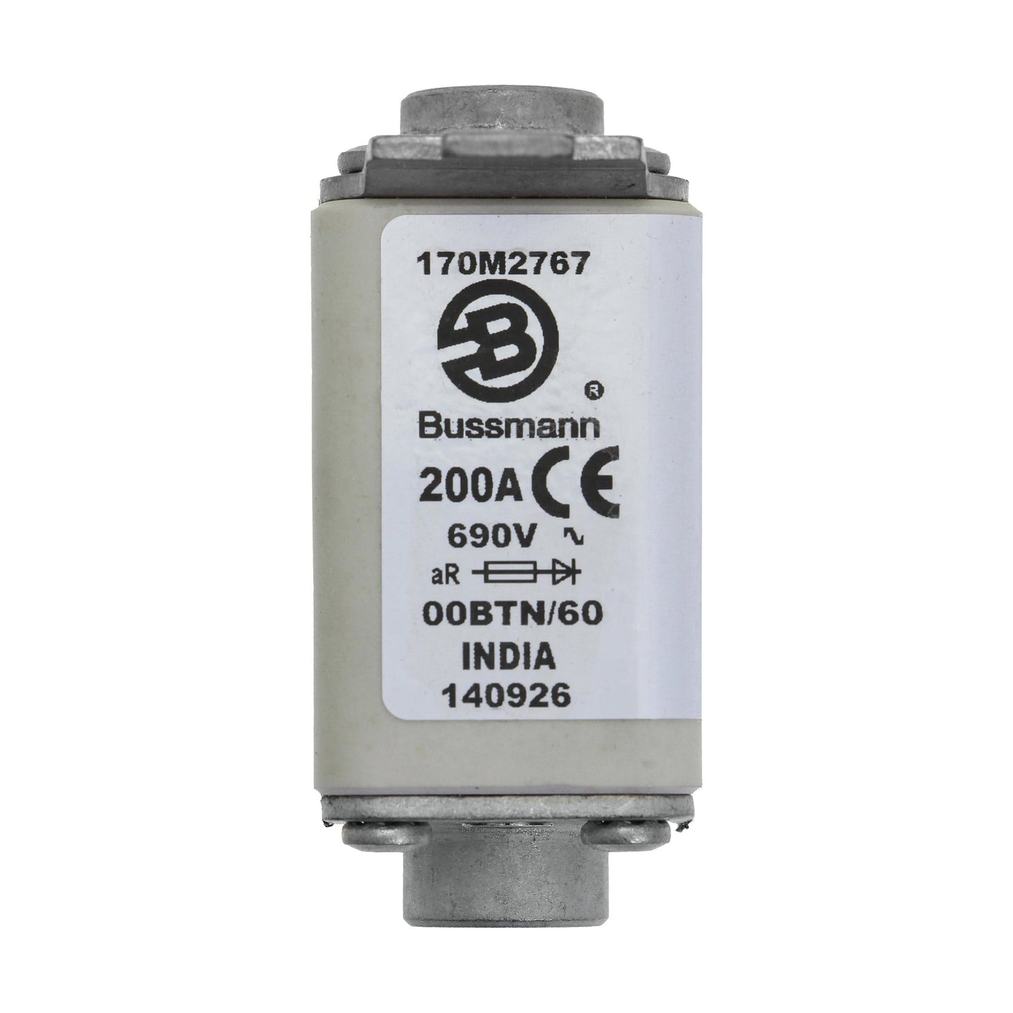 Bussmann 170L2767 6pcs Bussmann 170L2767 80A 660V aR Fuses (6 Pieces)