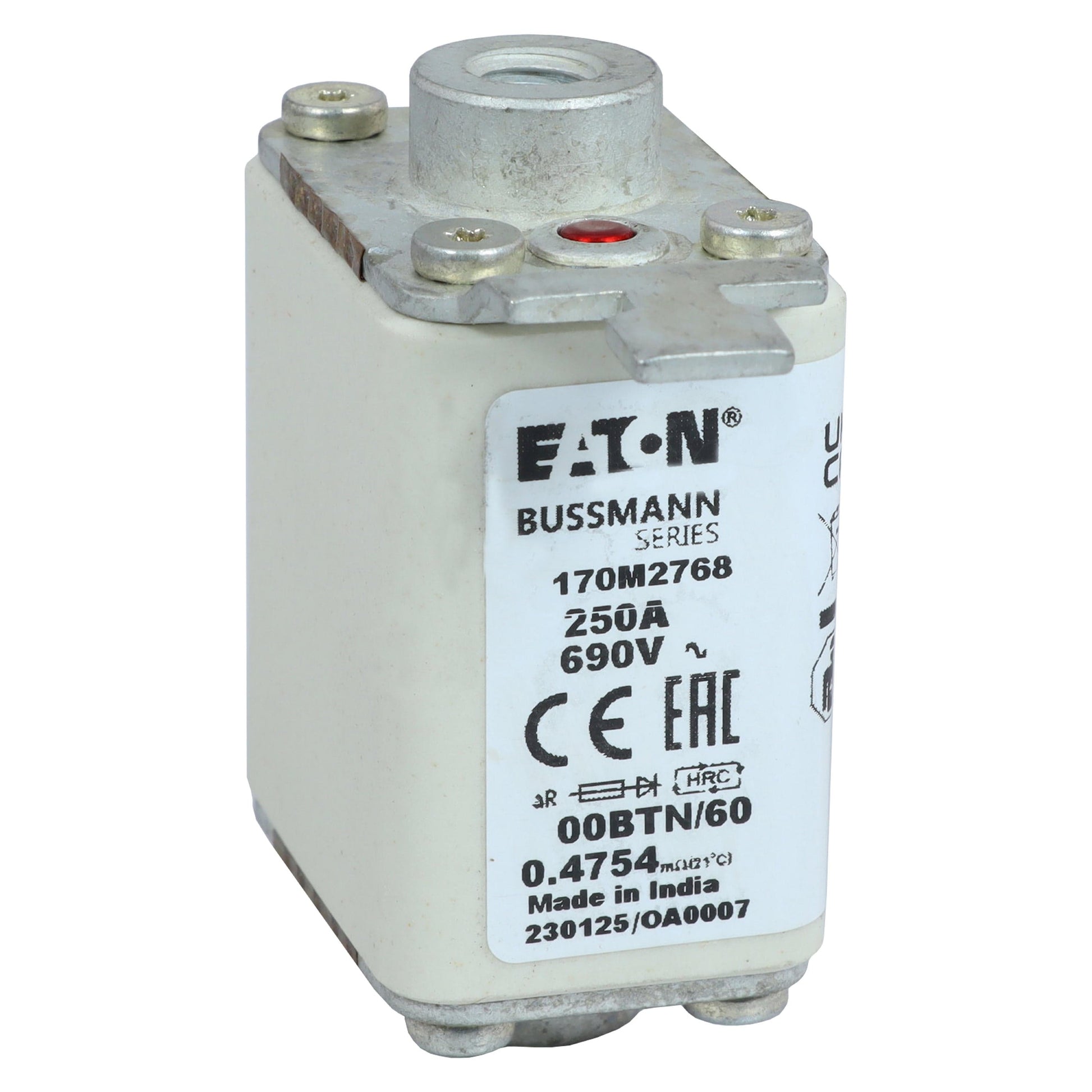 Bussmann 170L2768 6pcs Bussmann 170L2768 100A Fuses (6 Pieces)