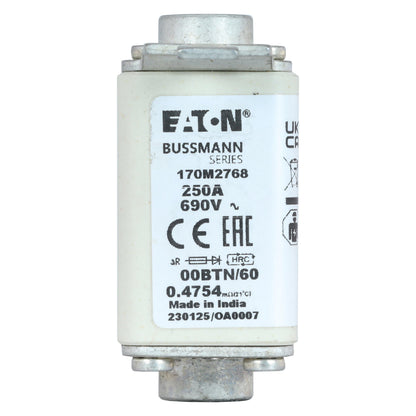 Bussmann 170L2768 6pcs Bussmann 170L2768 100A Fuses (6 Pieces)
