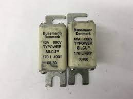 Bussmann 170L4901 6pcs Bussmann 170L4901 40A 660V Fuses (6 Pieces)