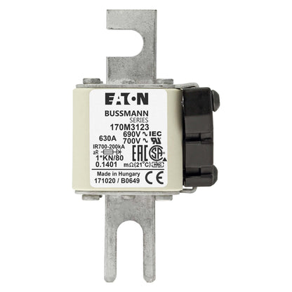 Bussmann 170M3123 3pcs Bussmann 170M3123 630A 690V Fuses