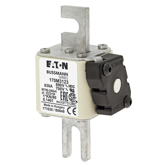 Bussmann 170M3123 3pcs Bussmann 170M3123 630A 690V Fuses