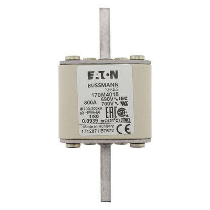 Bussmann 170M4018 3pcs Bussmann 170M4018 Fuses