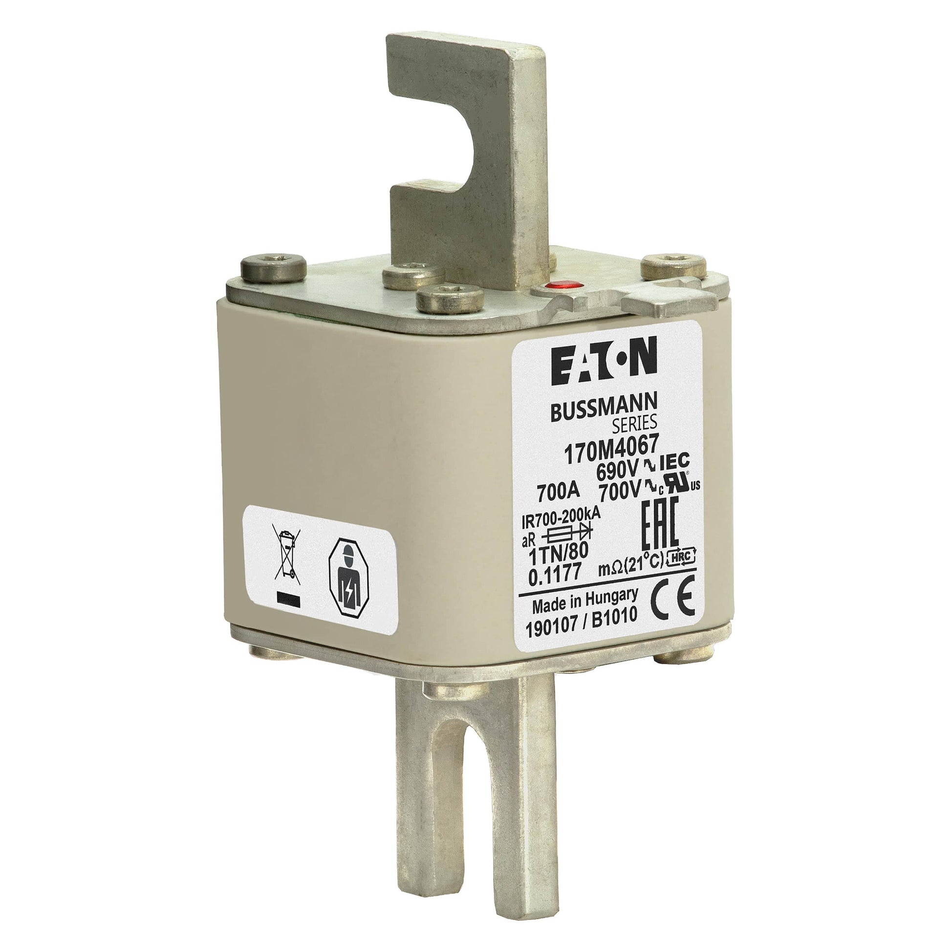 Bussmann 170M4067 6pcs Bussmann 170M4067 700A 690V Fuses
