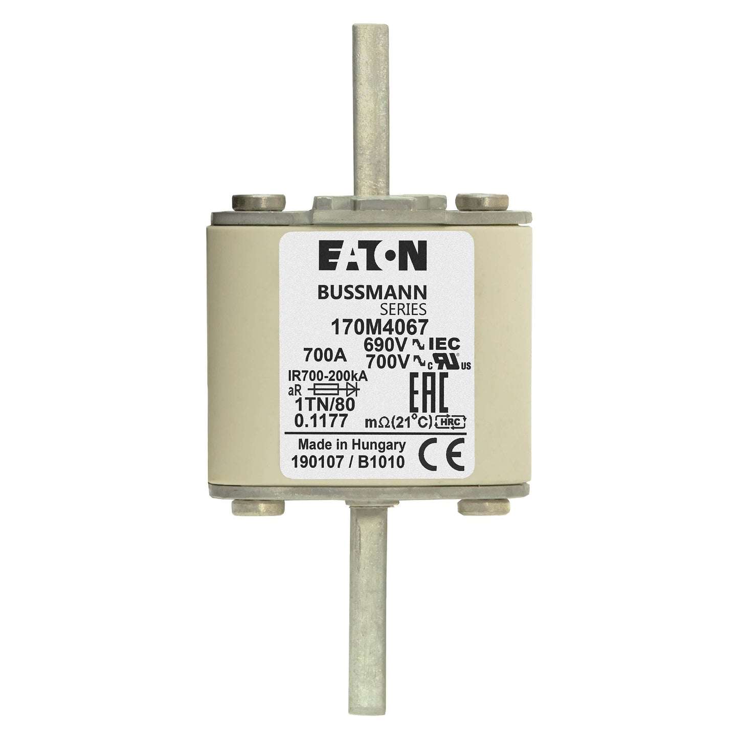Bussmann 170M4067 6pcs Bussmann 170M4067 700A 690V Fuses