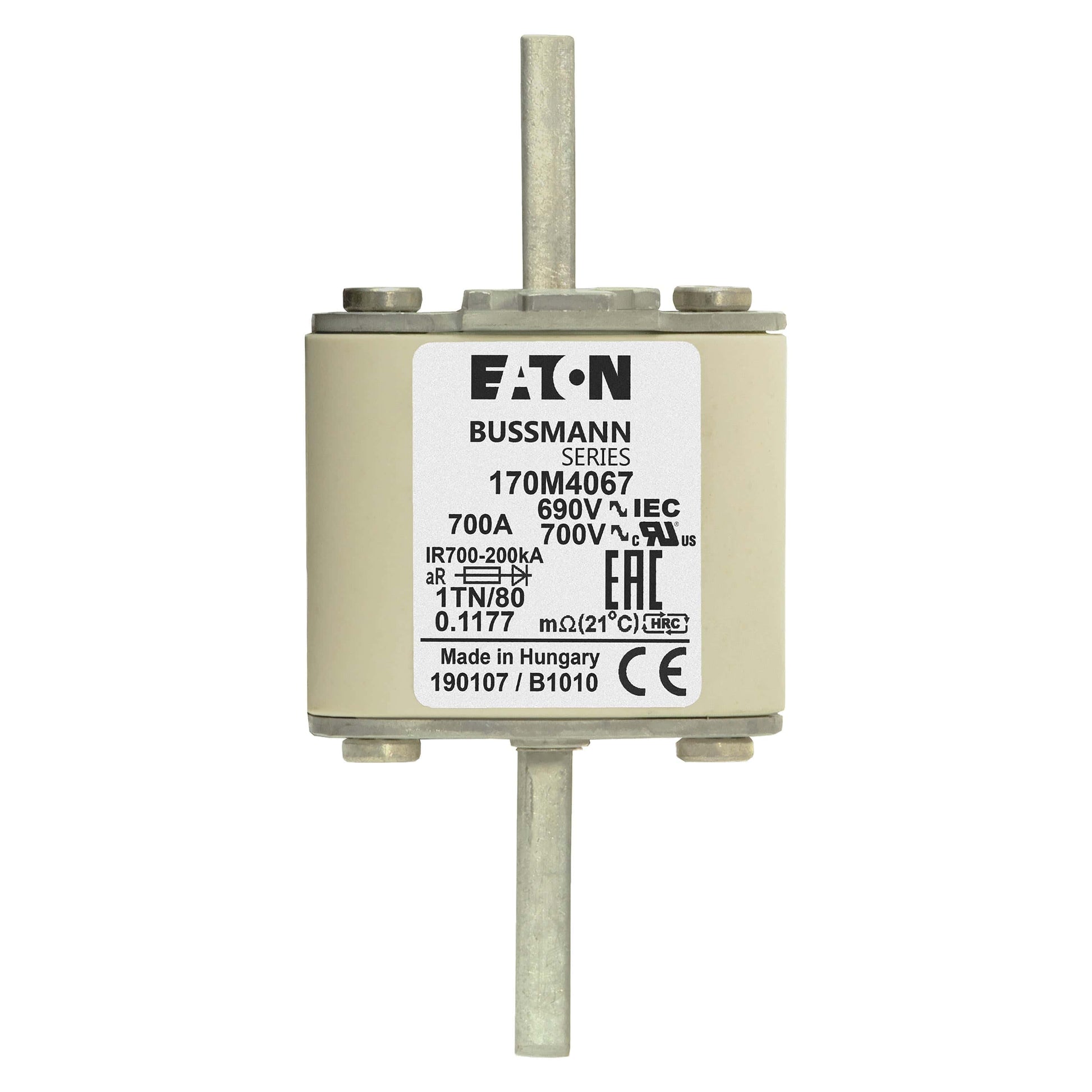 Bussmann 170M4067 6pcs Bussmann 170M4067 700A 690V Fuses