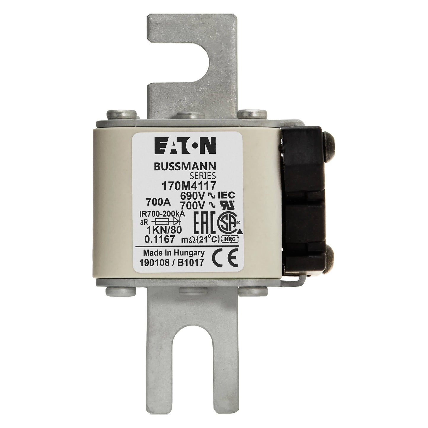 Bussmann 170M4117 6pcs Bussmann 170M4117 700A 690V Fuses