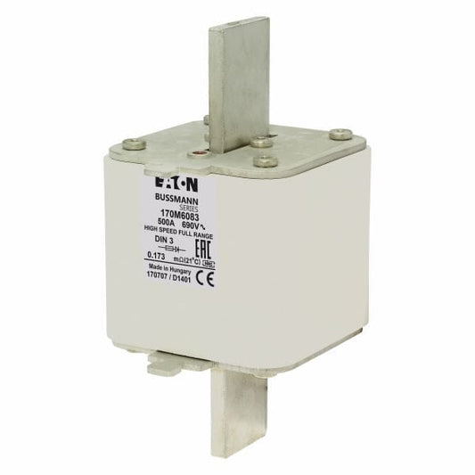 Bussmann 170M6083 3pcs Bussmann 170M6083 500A 690V Fuses