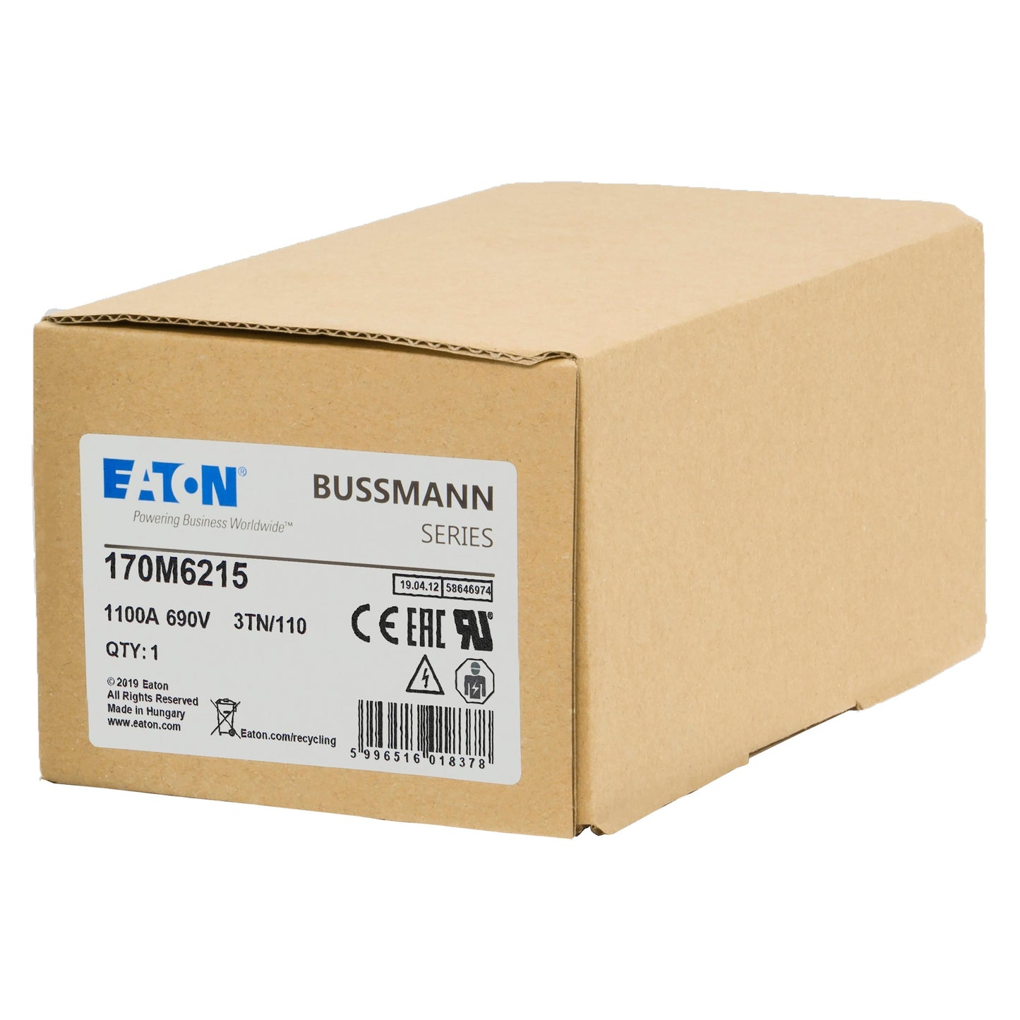 Bussmann 170M6215 3pcs Bussmann 170M6215 1100A Fuses
