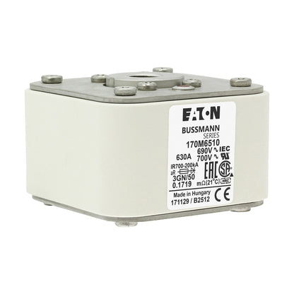 Bussmann 170M6510  3pcs Bussmann 170M6510 630A 690V Fuses