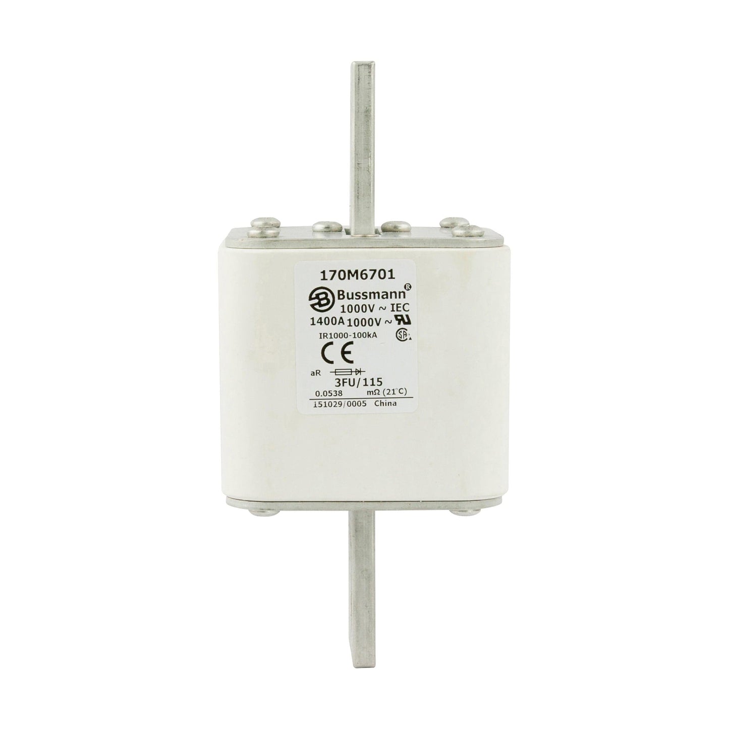 Bussmann 170M6699 3pcs Bussmann 170M6700 1250A 1000V Fuses