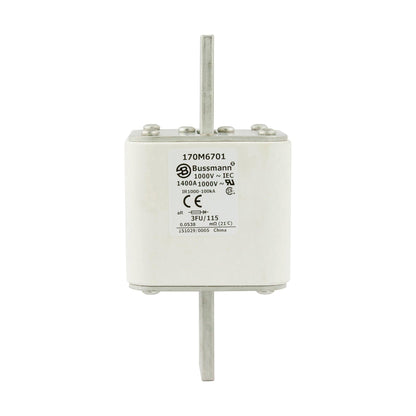 Bussmann 170M6699 3pcs Bussmann 170M6700 1250A 1000V Fuses