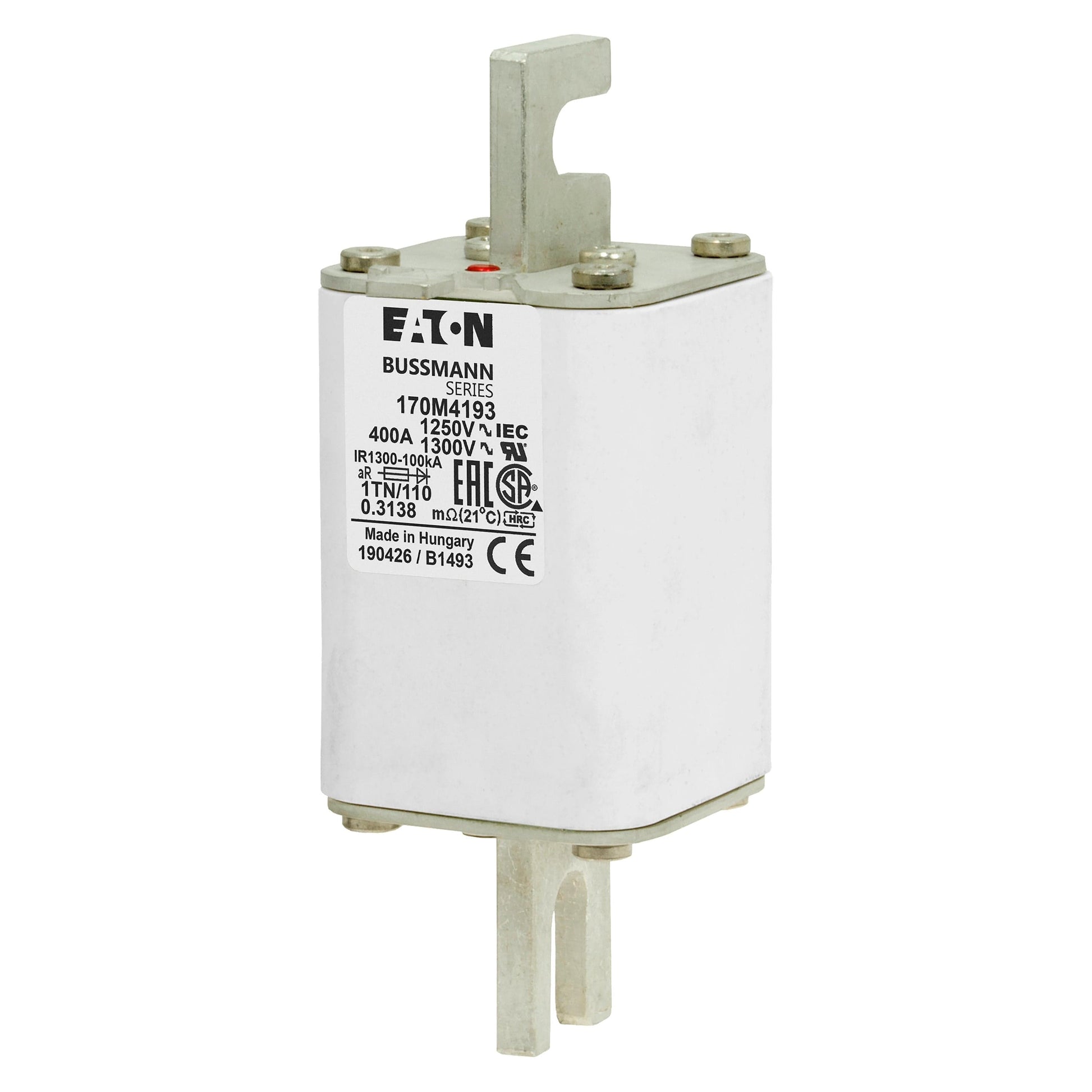 Bussmann Bussmann 170M4193 400A 1250V 1TN/110 AR CU Fuse (4 Pieces)