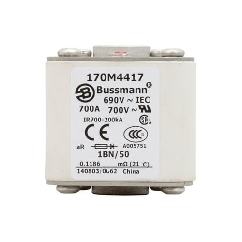 Bussmann Bussmann 170M4417 700A AC 690V Fuse (4 Pieces)