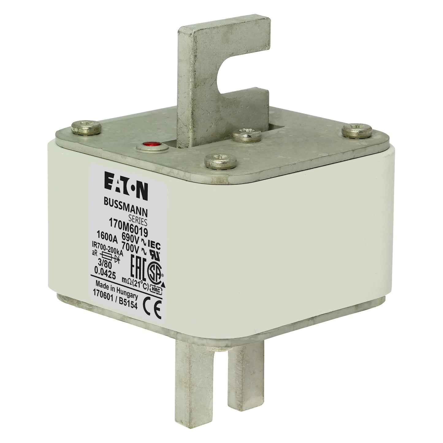 Bussmann Bussmann 170M6019 1600A 690V 3/80 AR UC Fuse (3 Pieces)