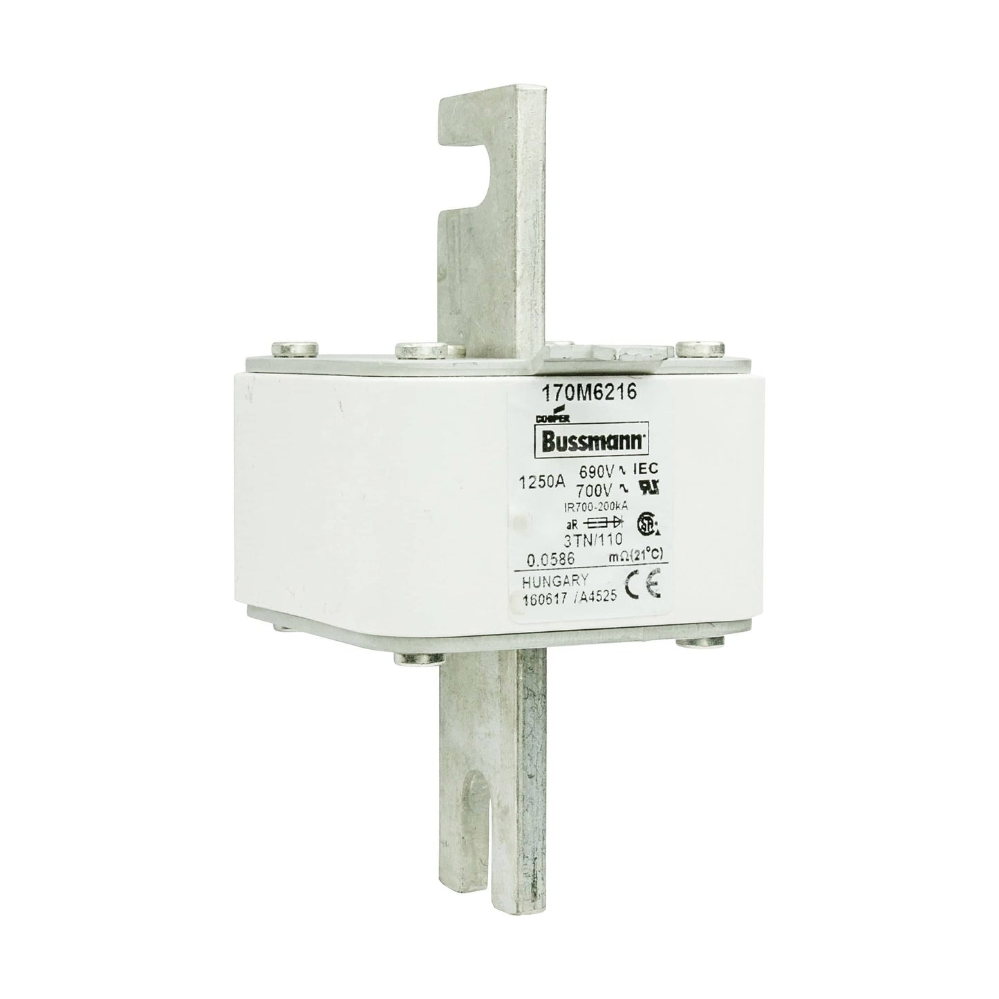 Bussmann Bussmann 170M6216 1250A 690V Fuses (2 Pieces)