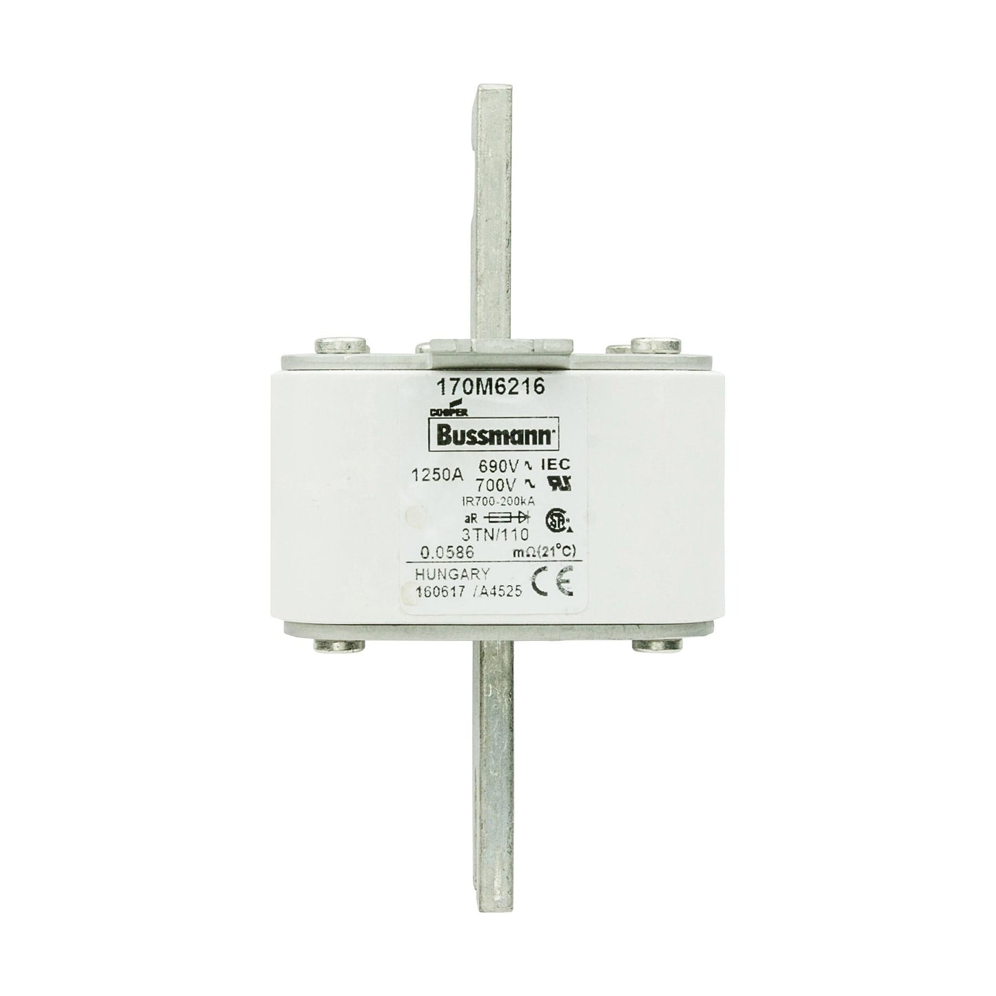Bussmann Bussmann 170M6216 1250A 690V Fuses (2 Pieces)