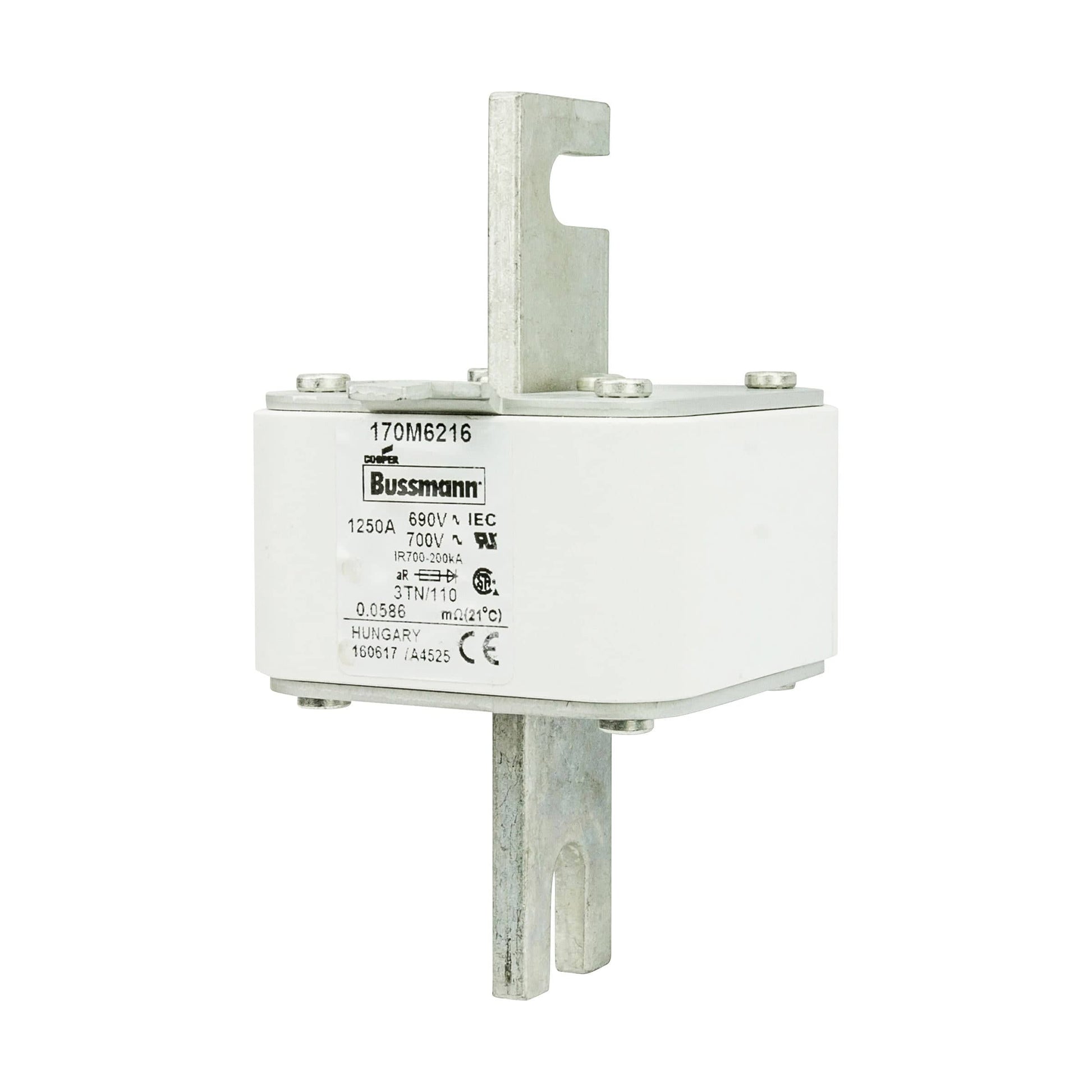 Bussmann Bussmann 170M6216 1250A 690V Fuses (2 Pieces)