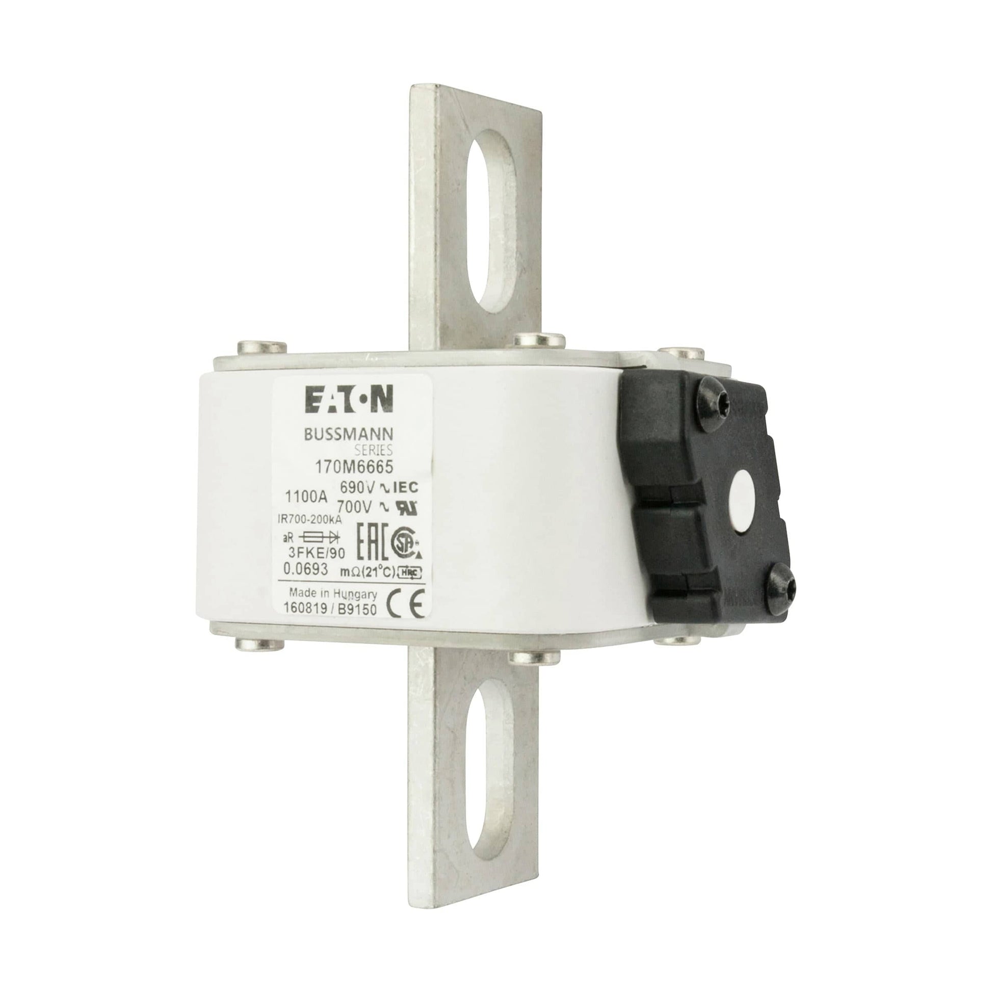 Bussmann Bussmann 170M6665 1100A AC 690 V Fuse (3 Pieces)