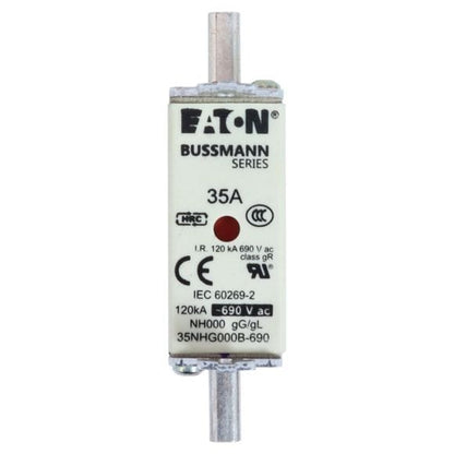 Bussmann Bussmann 80NHG000B 80A 500V Fuses (10 Pieces)