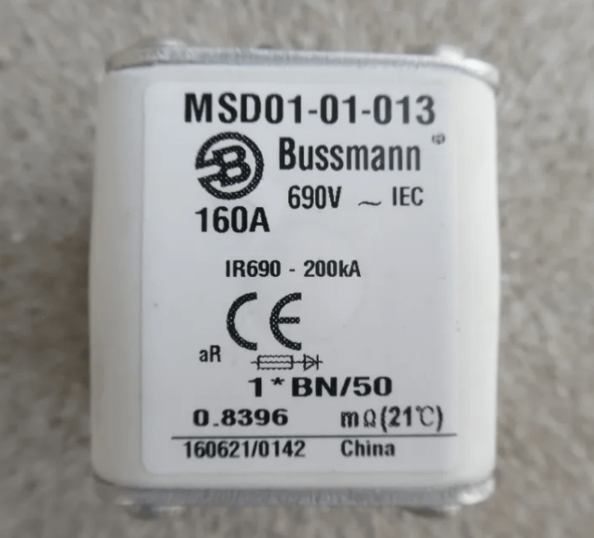 Bussmann Bussmann MSD01-01-020 500A 690V Fuses (6 Pieces)