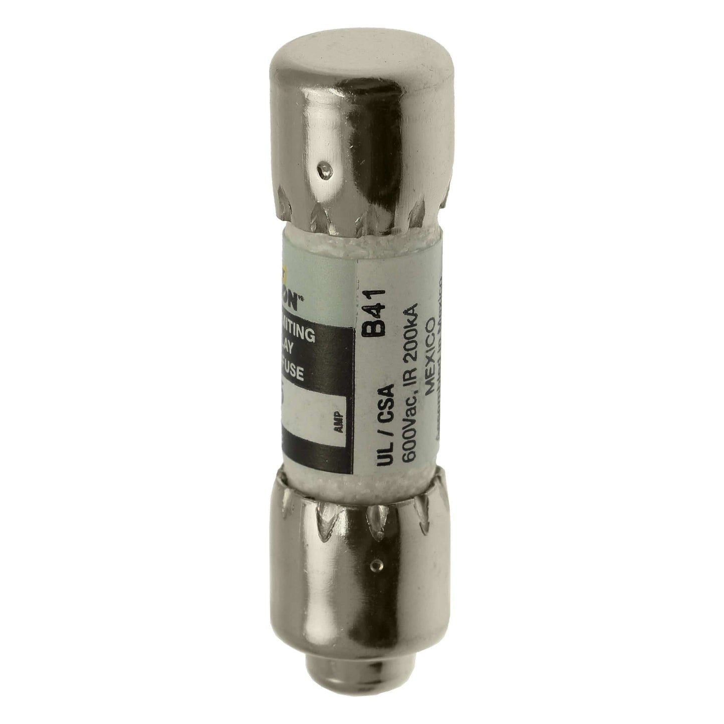 Bussmann Eaton Bussmann FNQ-R-5 Class CC Time-Delay Dual-Element Fuse, 5 A 600 VAC 200 kA – Pack of 10