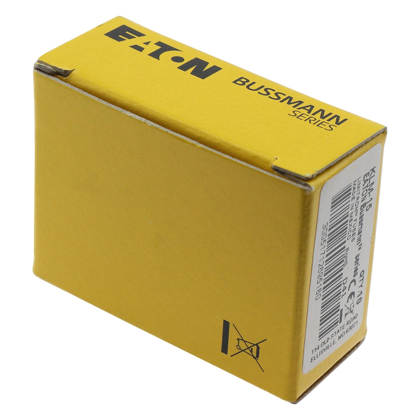 Bussmann KLM-15 10pcs Bussmann KLM-15 15A 600V Fuses
