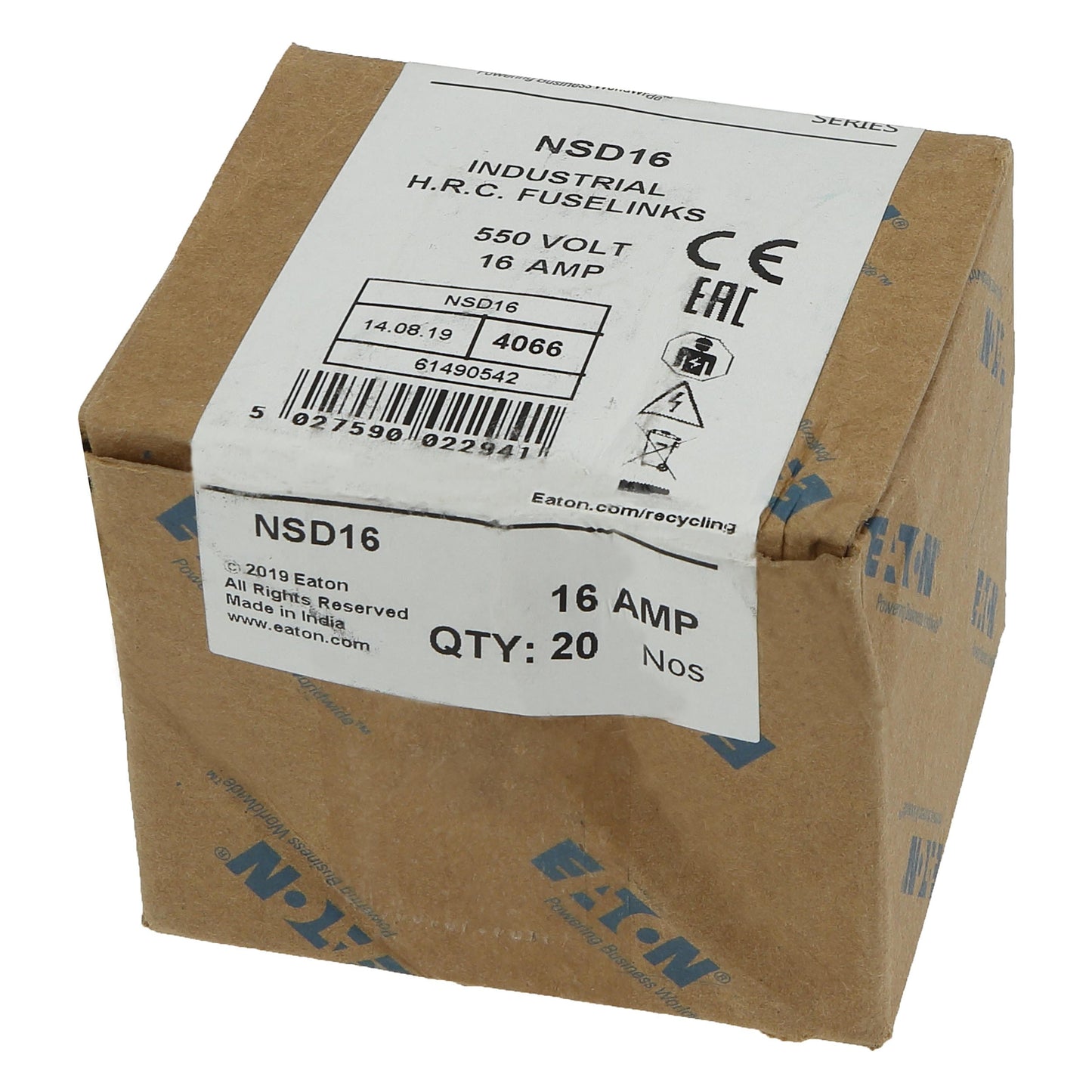 Bussmann NSD16 10pcs Bussmann NSD16 16A 550V gG BS88 Fuses
