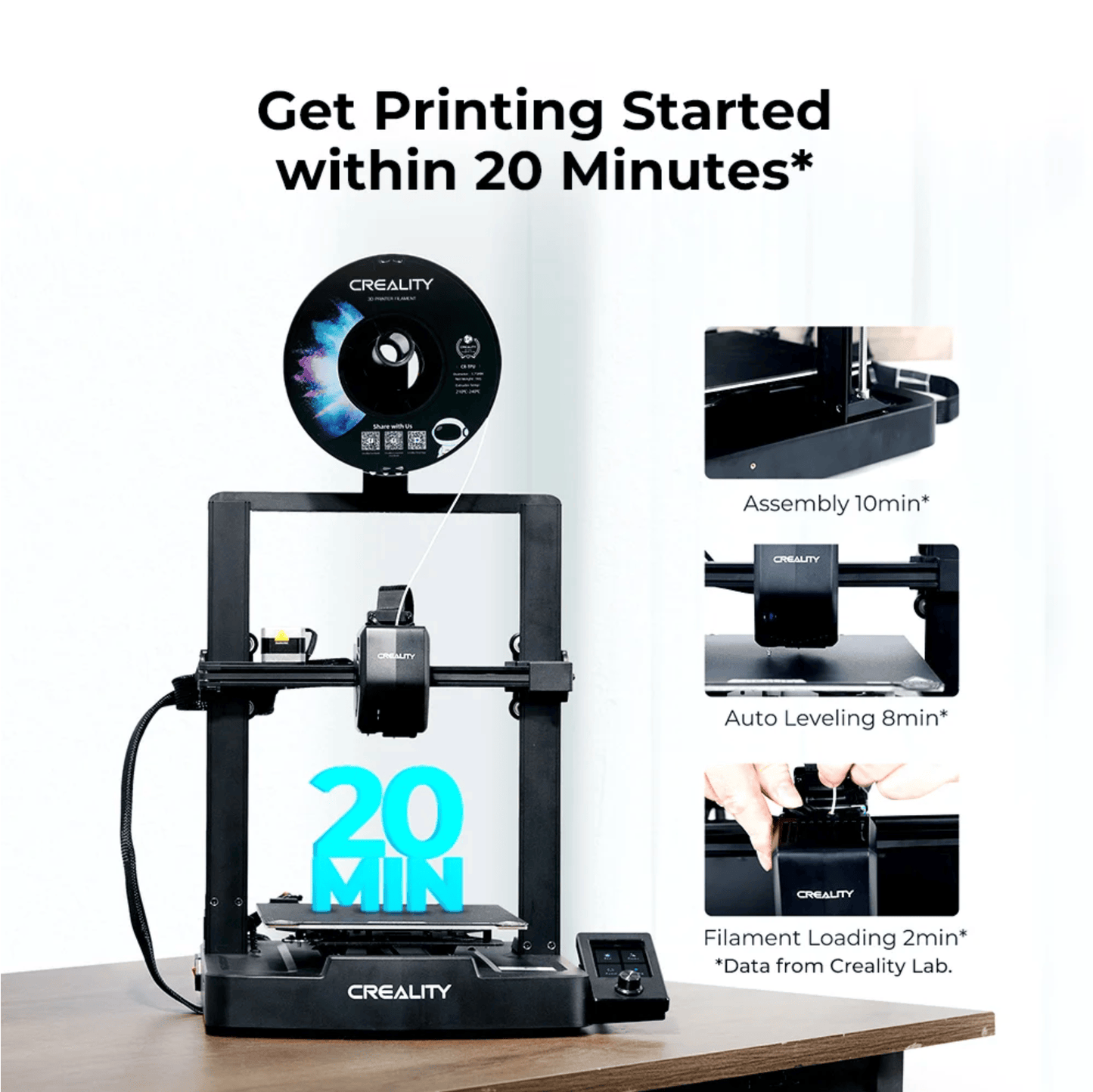 CREALITY 3D Printer Ender-3 V3 SE 3D Printer - CREALITY