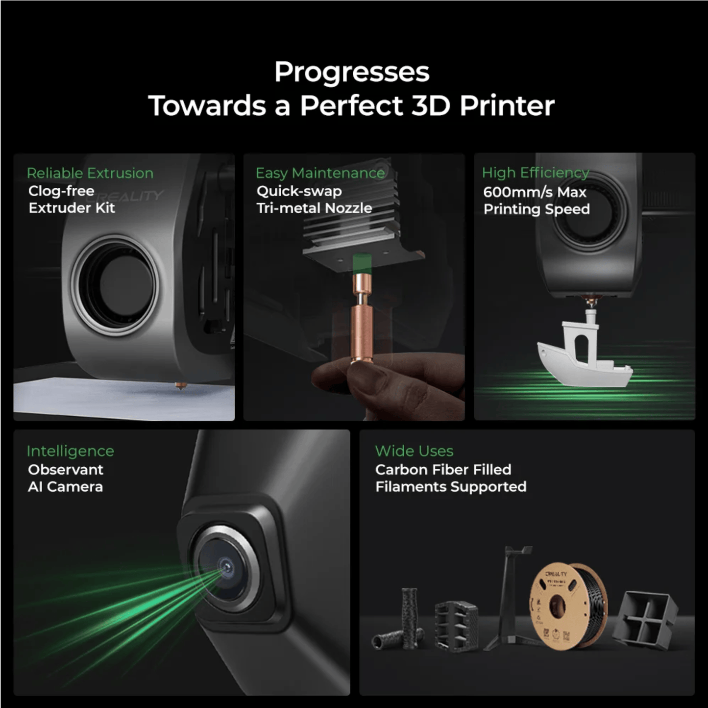 CREALITY 3D Printer K1C Carbon Fiber 3D Printer - Creality