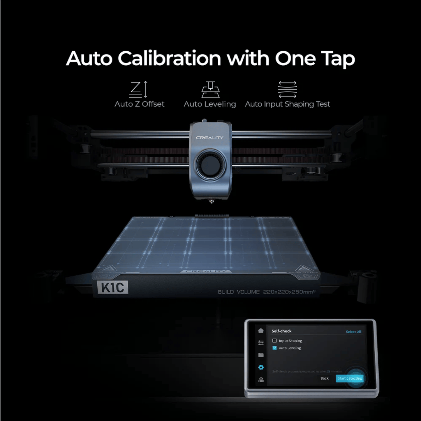 CREALITY 3D Printer K1C Carbon Fiber 3D Printer - Creality