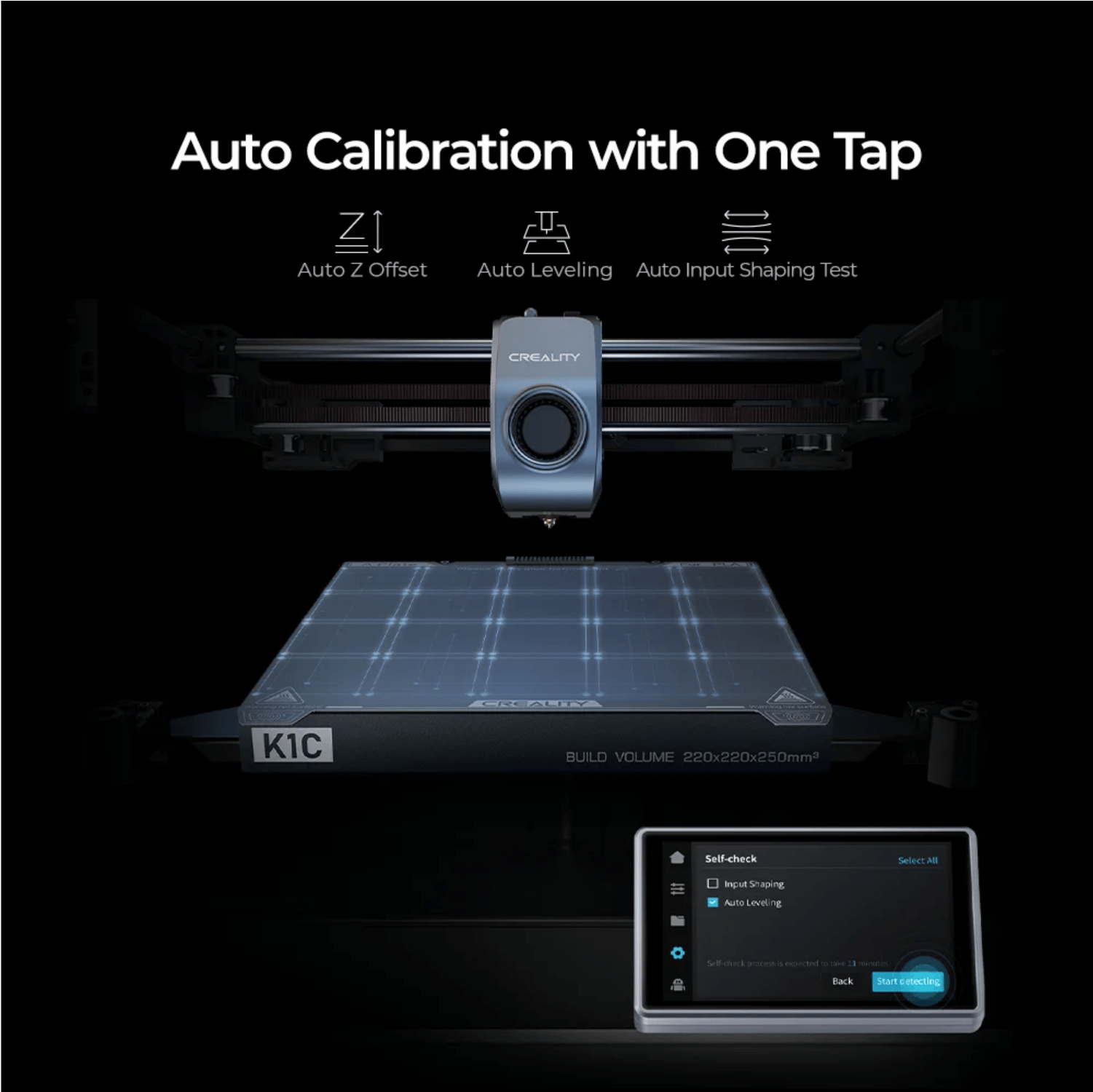 CREALITY 3D Printer K1C Carbon Fiber 3D Printer - Creality