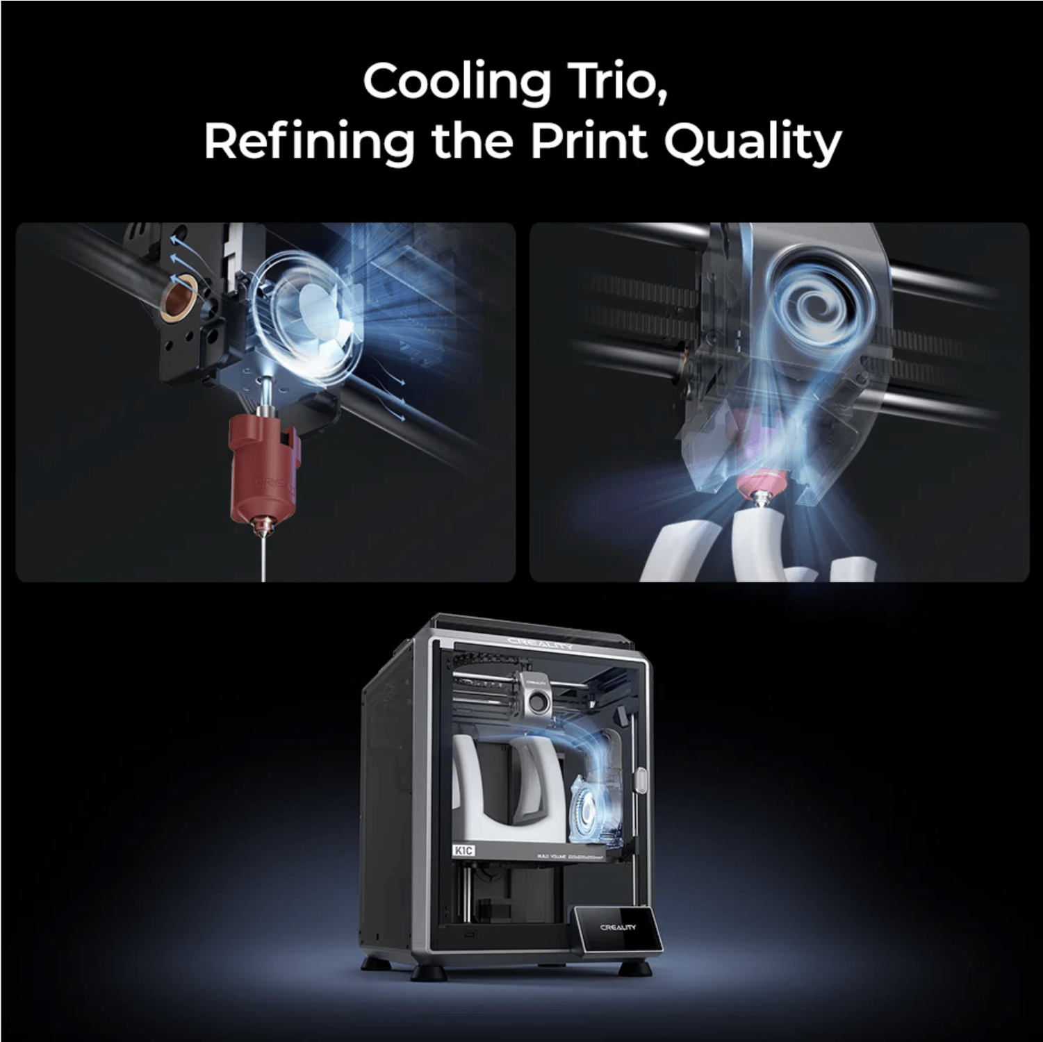 CREALITY 3D Printer K1C Carbon Fiber 3D Printer - Creality