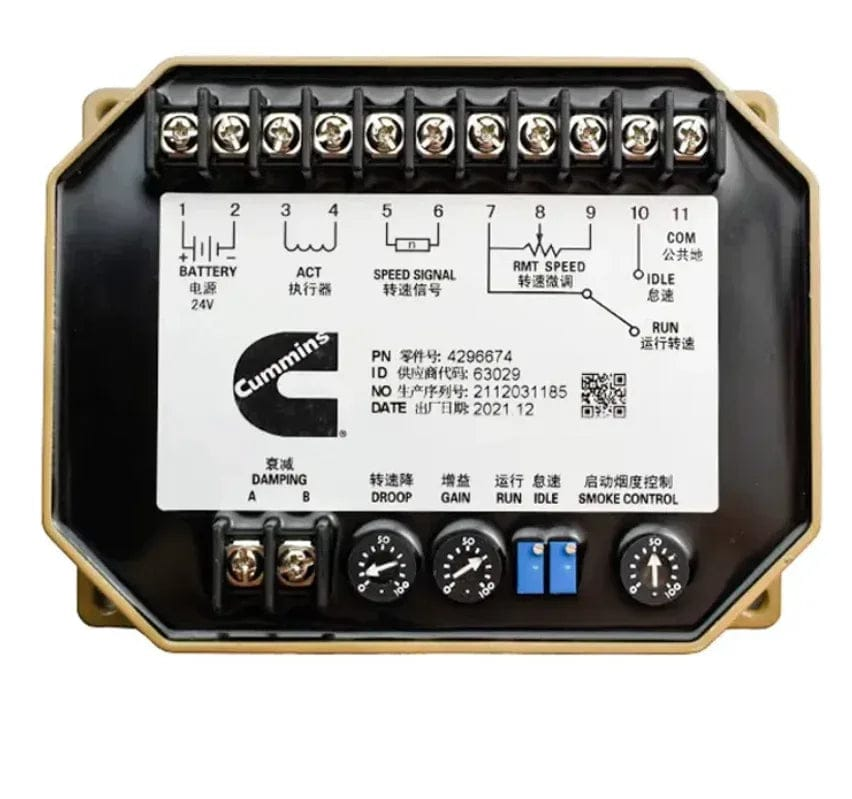 Cummins 4296674 Speed Control Board Cummins Genuine 4296675 Generator Electronic Speed Controller ESC Board