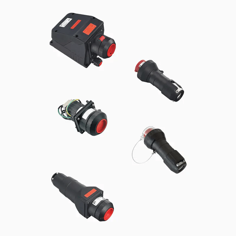 CZ Potentiometer Modules CZ CZ0251 Explosion-proof Plug and Socket Device, All-Plastic, 10-150A, Ex de IIC T6 Gb, IP65