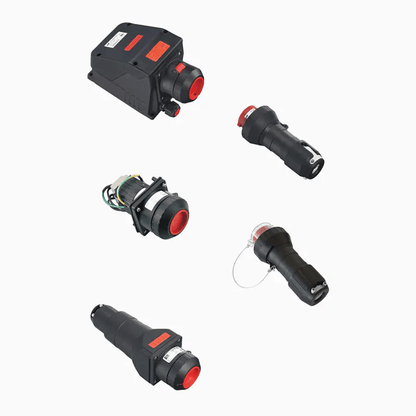 CZ Potentiometer Modules CZ CZ0251 Explosion-proof Plug and Socket Device, All-Plastic, 10-150A, Ex de IIC T6 Gb, IP65