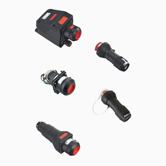CZ Power Sockets CZ CZ0252 Explosion-proof Power Socket, All-Plastic, 10-150A, Ex de IIC T6 Gb, IP65
