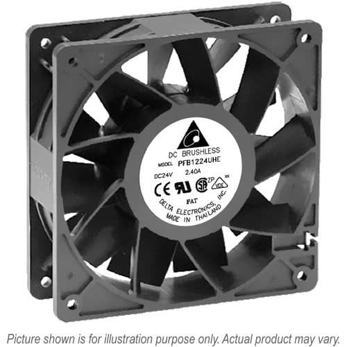 Delta Cooling Fan DELTA PFB1224UHE Inverter Cooling Fan (2Pieces)