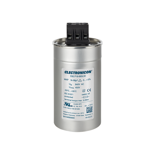 ELECTRONICON E62.P16-683L30 MKP Power Capacitor