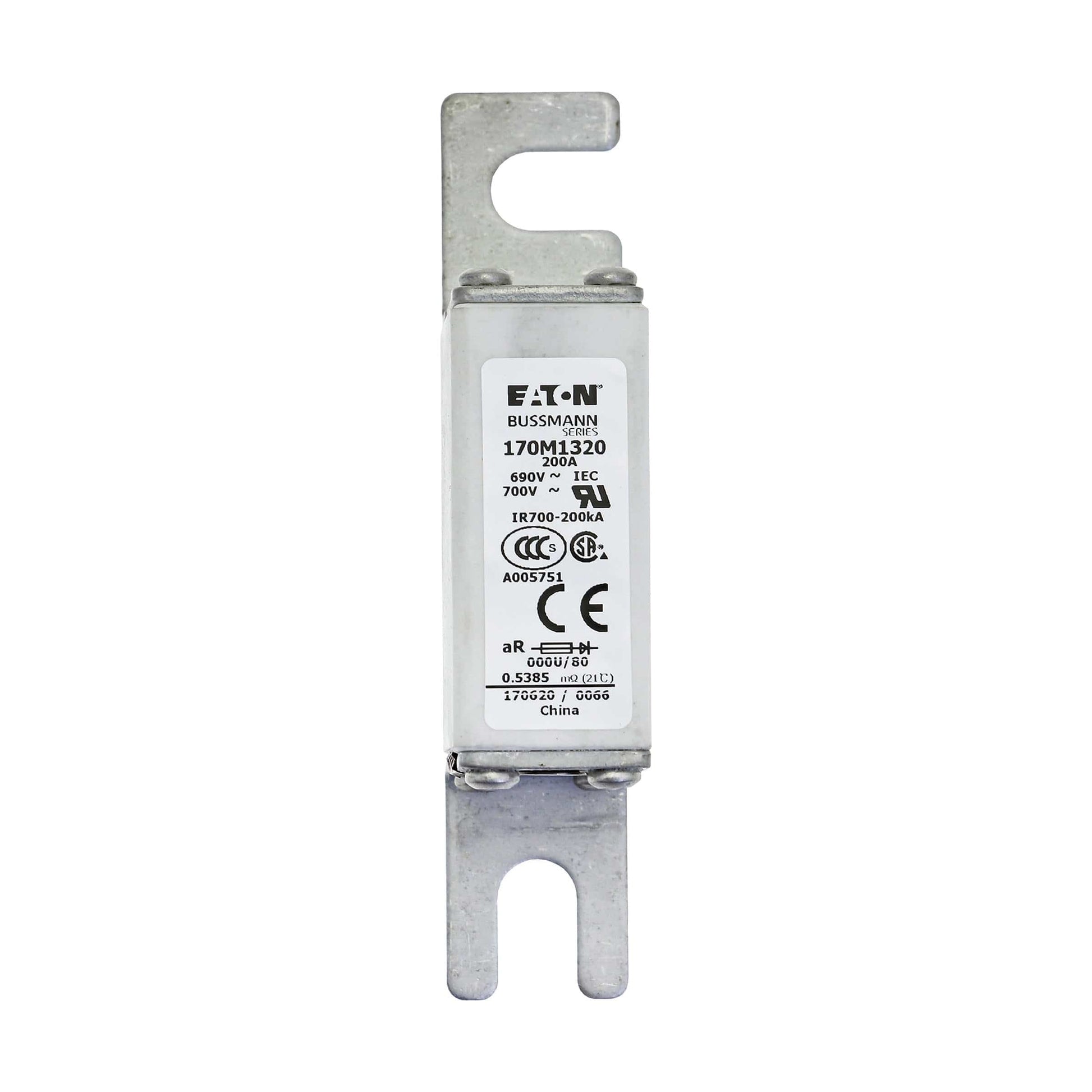 EATON 170M1320 10pcs Eaton 200A aR Fuse - 690V (170M1320)