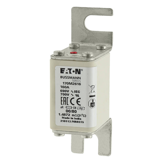 EATON 170M2616 10pcs Eaton 160A aR Fuse - 690V (170M2616)
