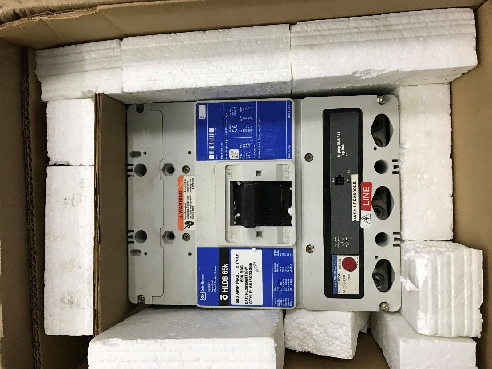 EATON Cutler Hammer HLDB3600FT33W CIRCUIT BREAKER