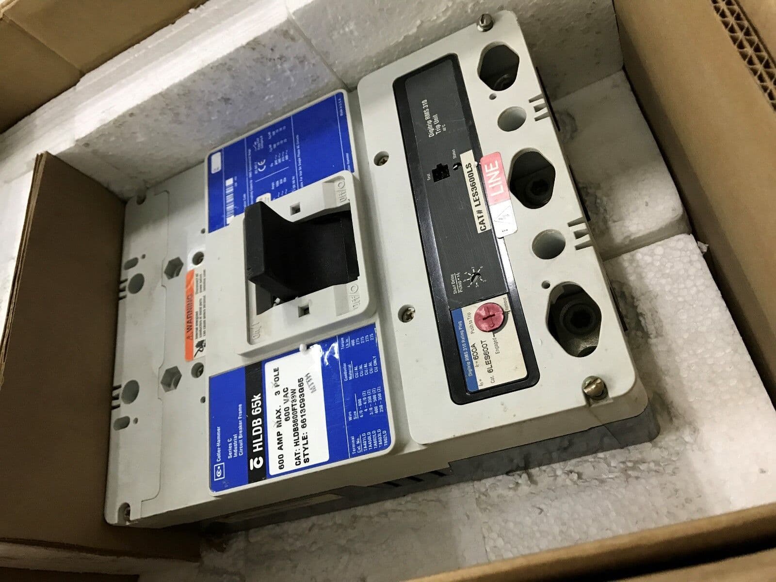 EATON Cutler Hammer HLDB3600FT33W CIRCUIT BREAKER