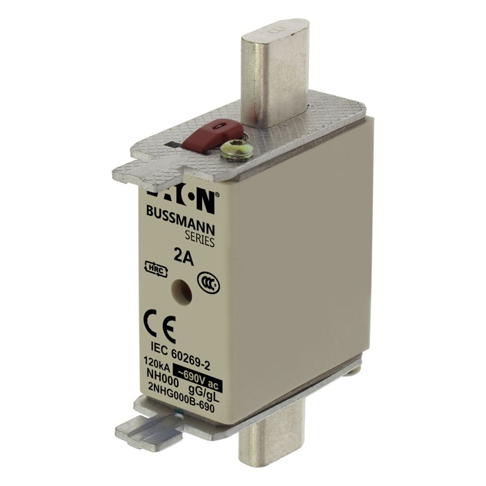 EATON EATON 25NHG000B 25A 500V Fuses (10 Pieces)